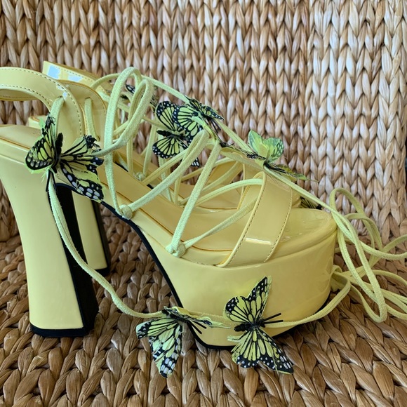 New Sugar Thrillz x Dolls Kill Butterfly Platforms - Picture 5 of 9